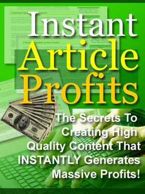 Product picture Instant Article Profits